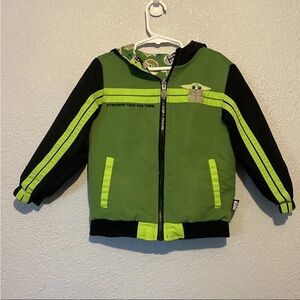 Star Wars Stronger Than You Think Jacket Youth Reversible Size 4